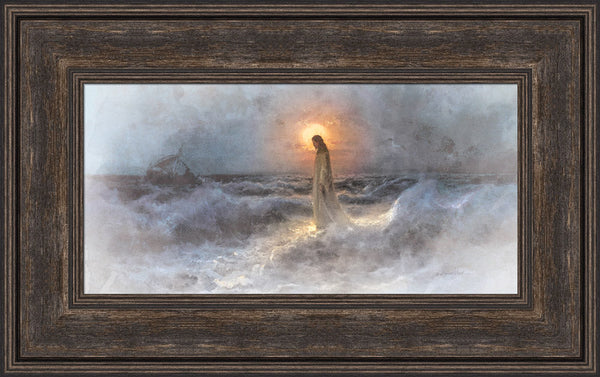 Christ Walking on Water after Julius Von Klever by Jay Bryant Ward