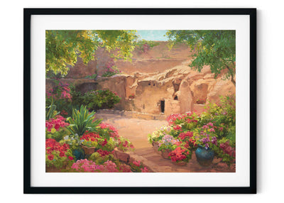 The Empty Tomb 9x12 print with border to 11x14