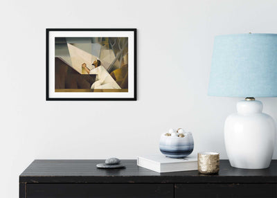 Gethsemane 9x12 print with border to 11x14