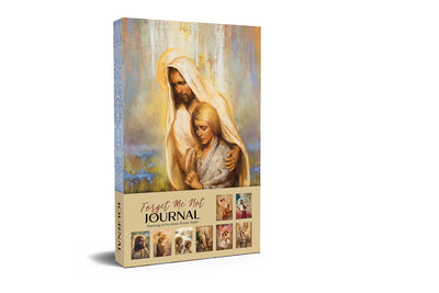 Forget Me Not Christian Journal by Annie Henrie Nader - 6x8.5" soft cover lined notebook