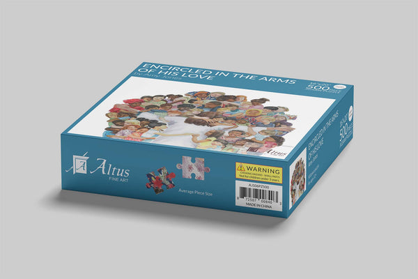 Encircled in the Arms of His Love 16x20 jigsaw puzzle 500 pieces