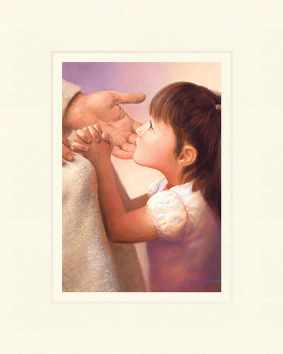 At Jesus Knee by Jay Bryant Ward