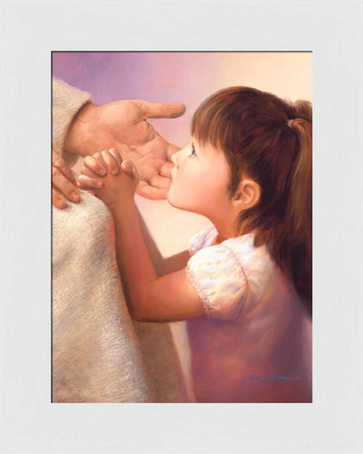 At Jesus Knee by Jay Bryant Ward