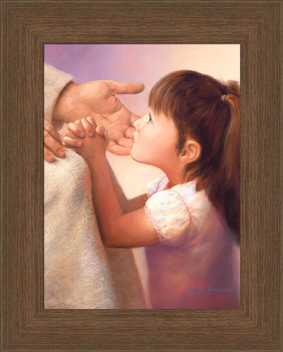 At Jesus Knee by Jay Bryant Ward