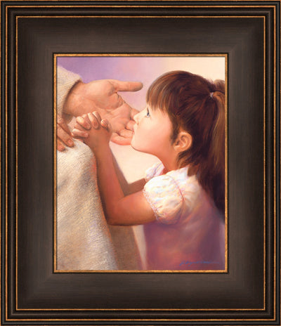 At Jesus Knee by Jay Bryant Ward