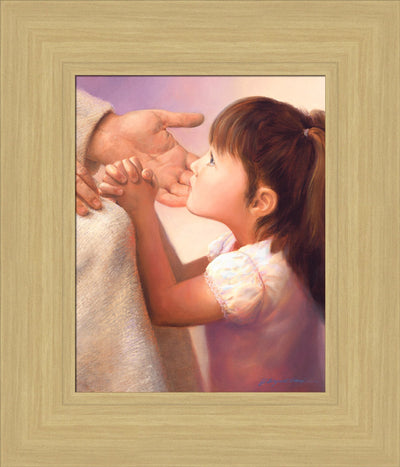 At Jesus Knee by Jay Bryant Ward