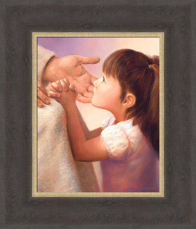 At Jesus Knee by Jay Bryant Ward