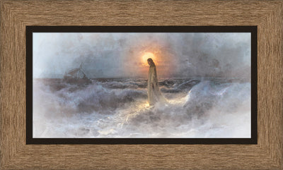 Christ Walking on Water after Julius Von Klever by Jay Bryant Ward