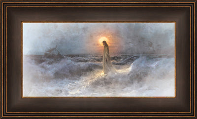 Christ Walking on Water after Julius Von Klever by Jay Bryant Ward