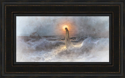 Christ Walking on Water after Julius Von Klever by Jay Bryant Ward