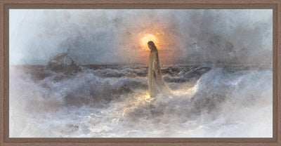 Christ Walking on Water after Julius Von Klever by Jay Bryant Ward