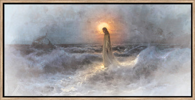 Christ Walking on Water after Julius Von Klever by Jay Bryant Ward