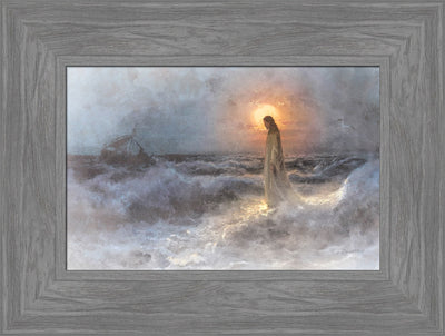 Christ Walking on Water after Julius Von Klever by Jay Bryant Ward