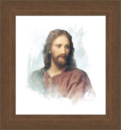 Portrait of Christ after Heinrich Hoffman by Jay Bryant Ward