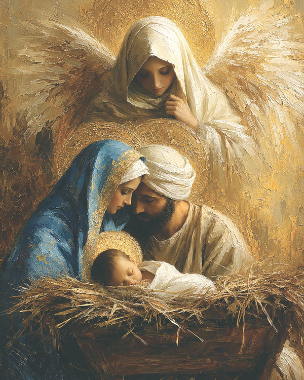 Nativity With Angel