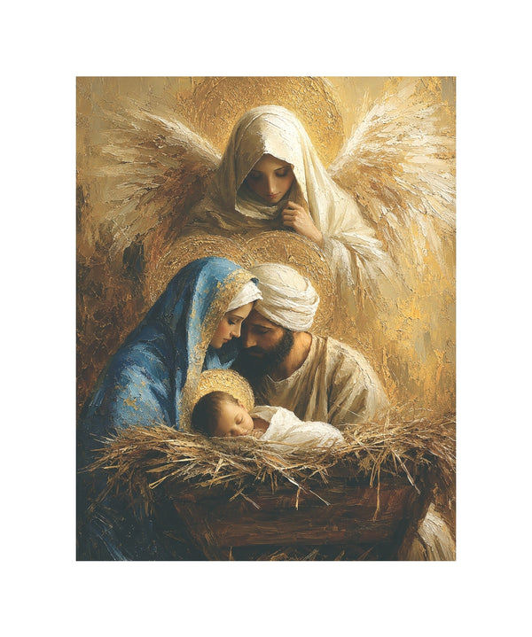 Nativity With Angel
