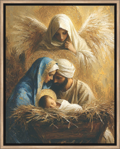 Nativity With Angel