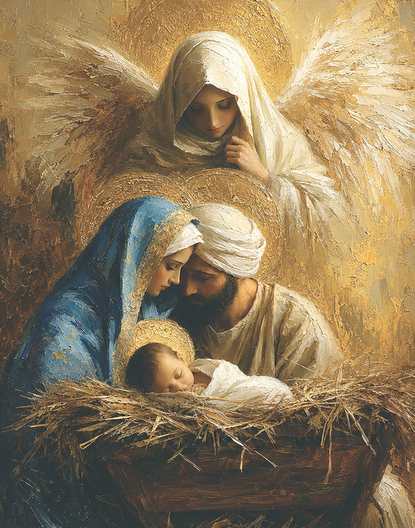 Nativity With Angel