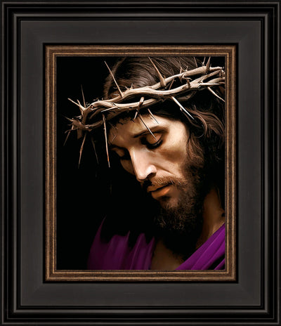 Jesus Crown of Thorns- In Purple