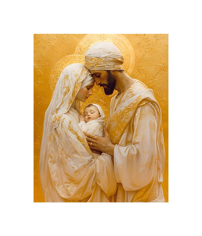 Holy Family- Gold