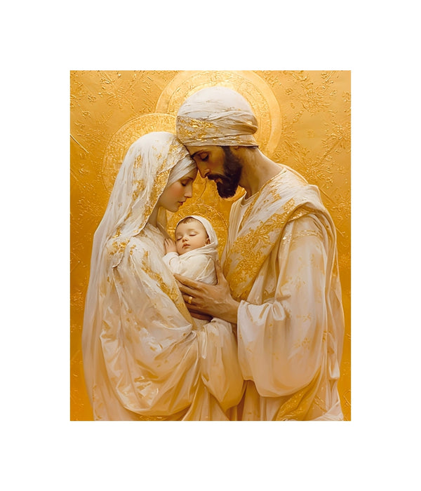 Holy Family- Gold