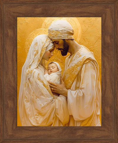Holy Family- Gold