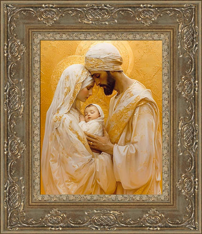Holy Family- Gold