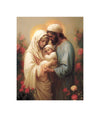 Holy Family in the Flower Garden