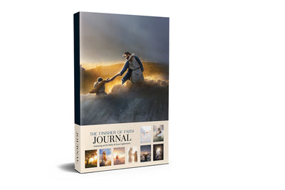 The Finisher of Faith Christian Journal by Kelsy and Jesse Lightweave 6x8.5" soft cover lined notebook