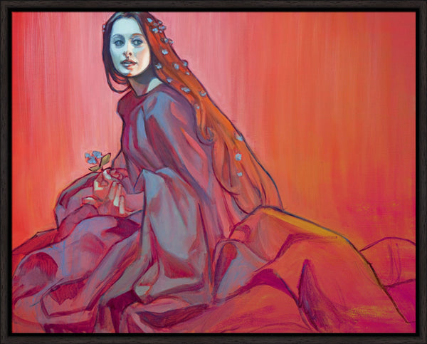 Adorned with Forget-Me-Nots by Rose Datoc Dall