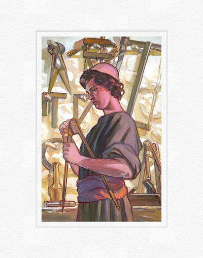 Young Carpenter by Rose Datoc Dall