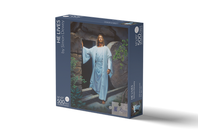 He Lives 18x18 jigsaw puzzle 500 pieces