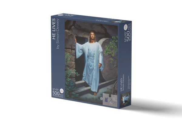 He Lives 18x18 jigsaw puzzle 500 pieces