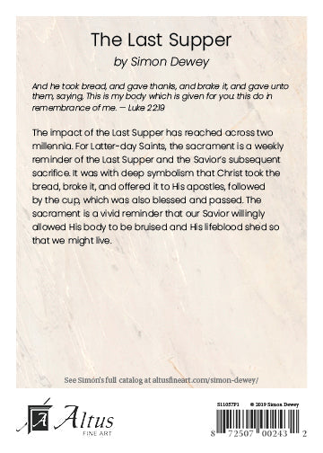 The Last Supper 5x7 print