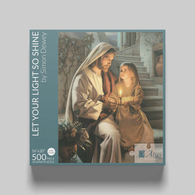 Let Your Light So Shine 16x20 jigsaw puzzle 500 pieces