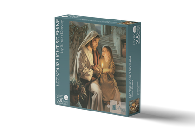 Let Your Light So Shine 16x20 jigsaw puzzle 500 pieces