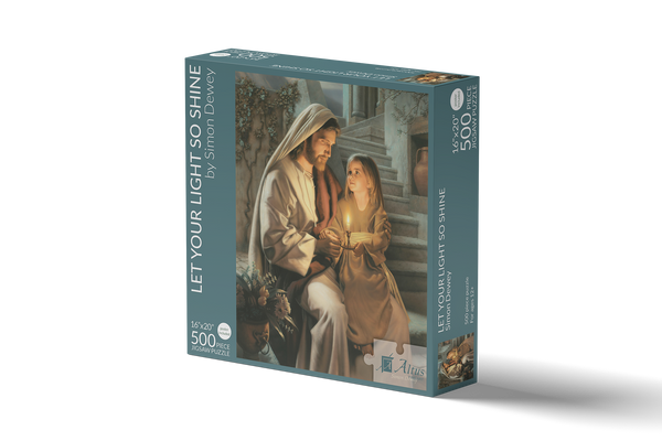 Let Your Light So Shine 16x20 jigsaw puzzle 500 pieces