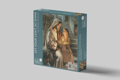 Let Your Light So Shine 16x20 jigsaw puzzle 500 pieces