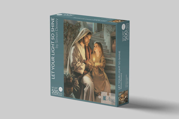Let Your Light So Shine 16x20 jigsaw puzzle 500 pieces