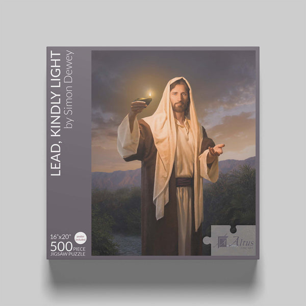 Lead, Kindly Light 16x20 jigsaw puzzle 500 pieces