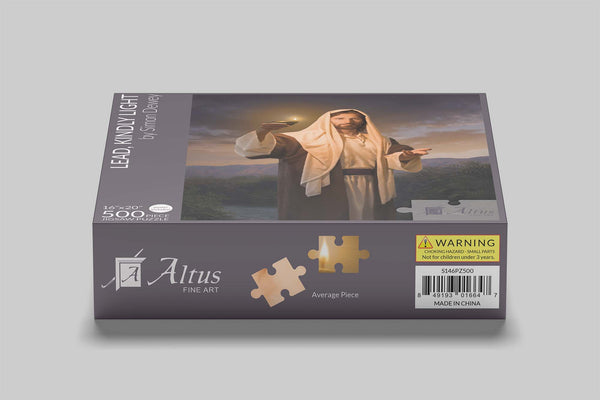 Lead, Kindly Light 16x20 jigsaw puzzle 500 pieces