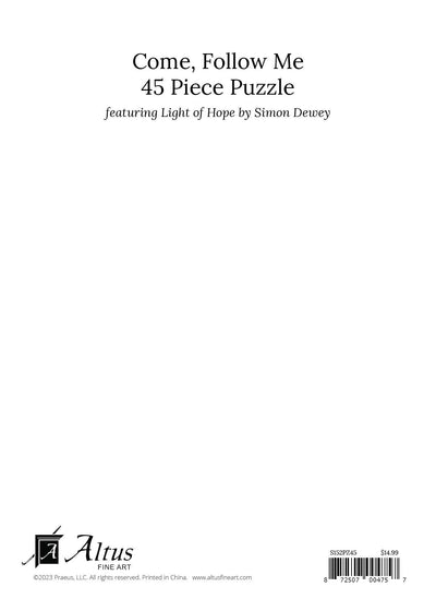 Come, Follow Me- 45 piece puzzle