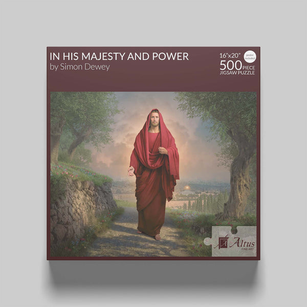 In His Majesty and Power 500 Piece Puzzle