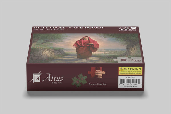 In His Majesty and Power 500 Piece Puzzle