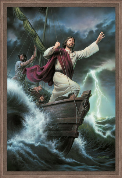 Peace, Be Still by Simon Dewey