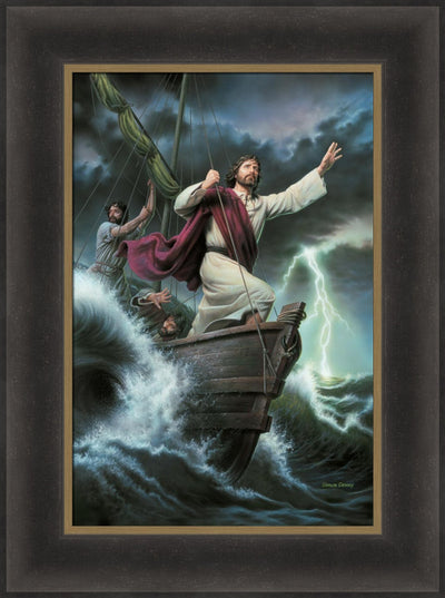 Peace, Be Still by Simon Dewey