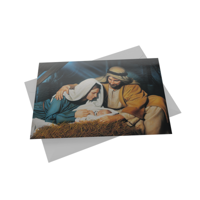 Simon Dewey Boxed Christmas Cards Featuring Mary and Baby Jesus(5 Each of 4 Designs)