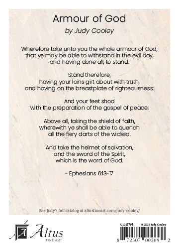 Armour of God by Judy Cooley